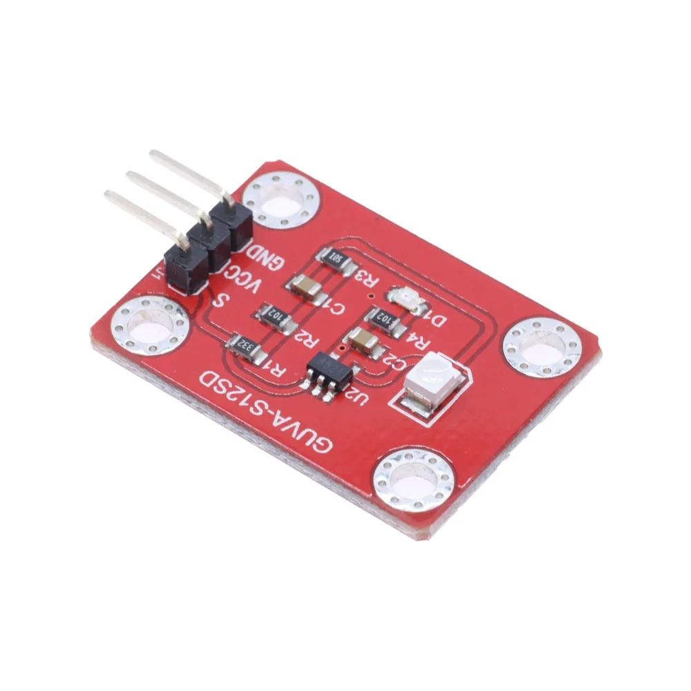 Sensore UV 240-370nm GUVA-S12SD 3528 Modulo De Intensidad Ultravioleta Solar DC 3,3-5V Para Arduino /Raspberry Pi