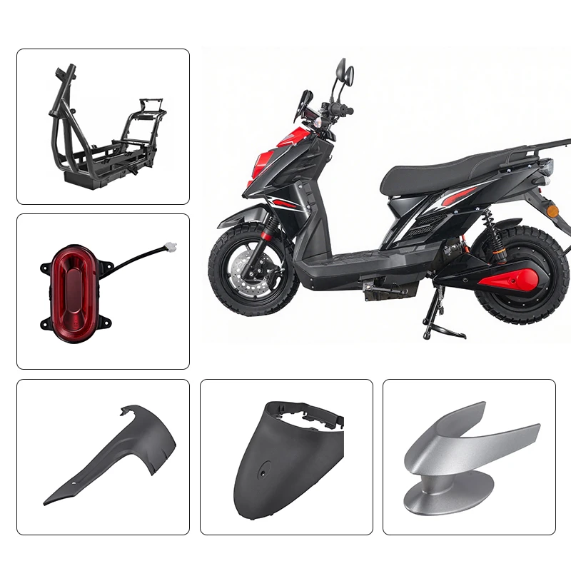 High Quality Electric Motorcycle Parts Universal Replacement Accessories for E-Motorcycle