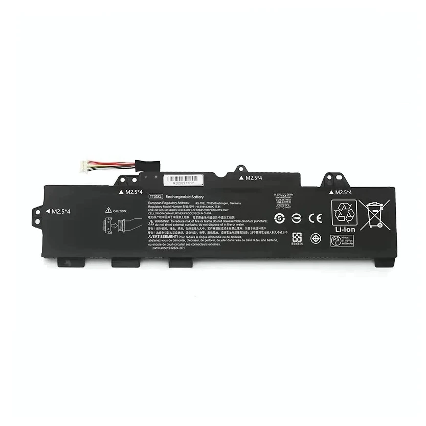 Laptop Battery ​TT03XL TT03XL-BTI TT03056XL-PL HSTNN-UB7T HTNN-DB8K For EliteBook 755 G5 850 G5 850 G6 ZBook 15U G5 G6 56Wh