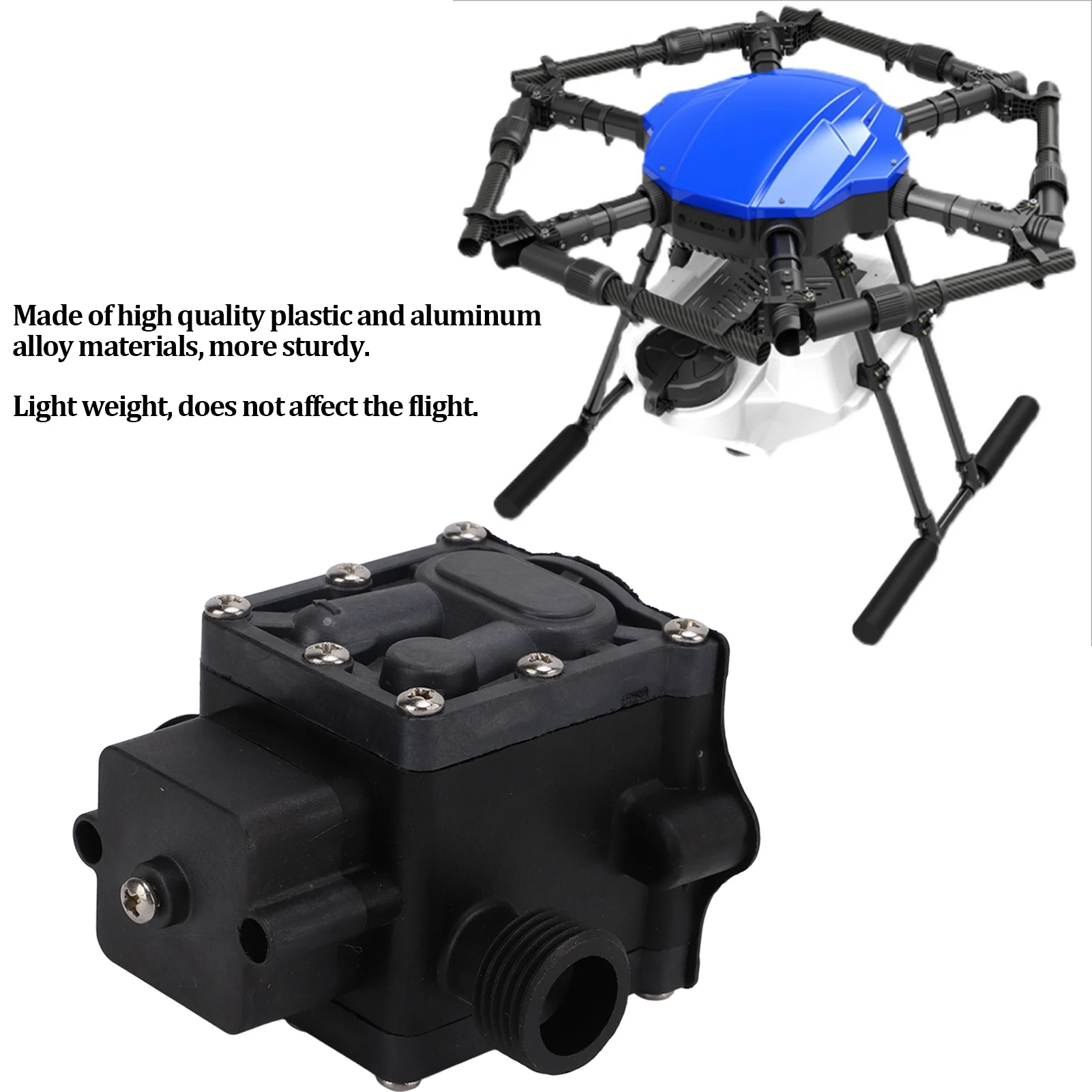 Nuova pompa a membrana dello spruzzatore del Drone di agricoltura senza spazzole 1Pc 8L per gli accessori del Drone della pianta accessori del Drone