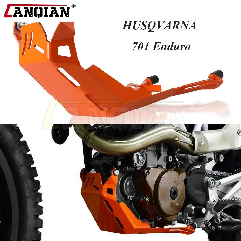 

701 Enduro Motorcycle Accessories For HUSQVARNA 701Enduro 2016 2017 2018 2019 Skid Plate Bash Frame Guard Engine Cover Protector