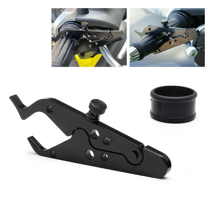 Motorcycle Cruise Control Throttle For Mb-Ot312-Bk High Grade Aluminum Lock Assist Retainer Universal Wrist Grip