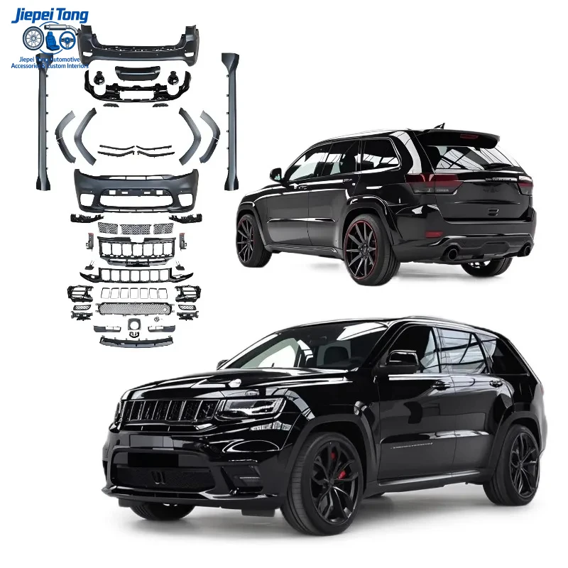 

Комплект обвеса SRT8 для Jeep Grand Cherokee 2013-2021: Обновление до SRT-8, высококачественная решетка радиатора, бампер, боковые пороги, внешние аксессуары