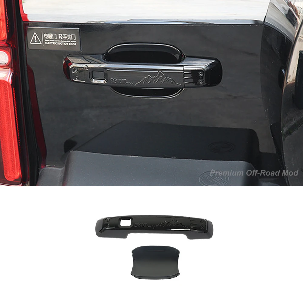 

2022-2026 Tank 500 Hi4-T Black Warrior Modified Hybrid Hi4Z Exclusive Door Handle Trim Exterior Decoration Black Technology