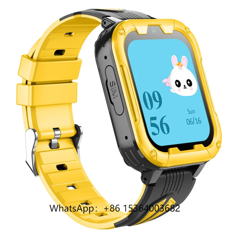 

TJXL-Wonlex KT32 Private Model 4G Android 8.1 Big Memory Video Call GPS Tracker Watch Smart Children Watch