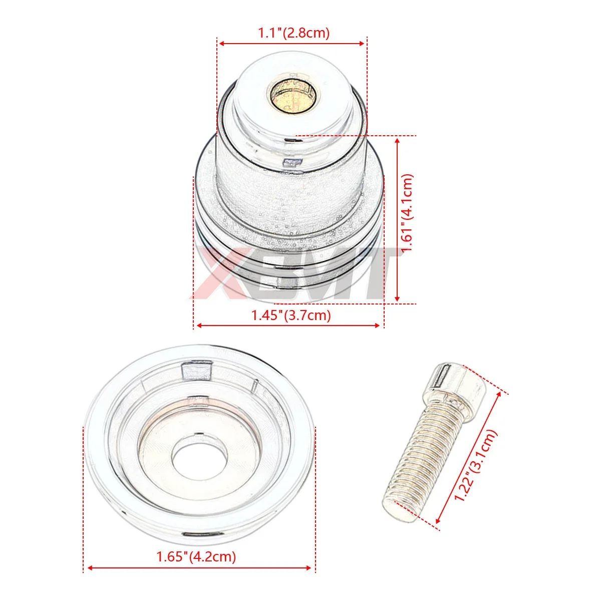 Motorcycle Quick Release Sissy Bar Saddlebag Mounting Spools Kit For Indian Scout 2015-2023 Sixty 2016-2023
