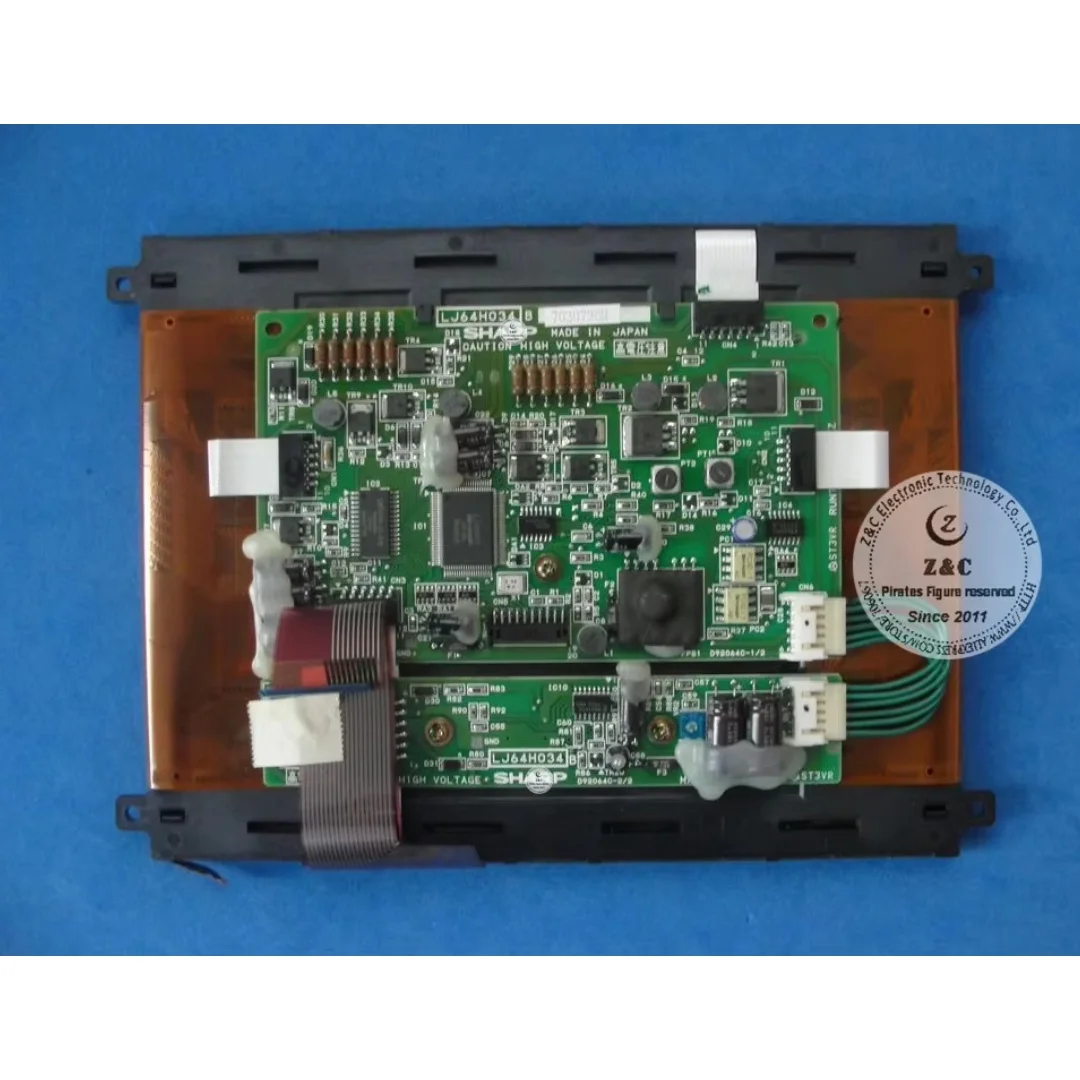 LJ64H034 New original Plasma EL display LCD Display with touch screen digitizer for HAKKO GD-80EH10J-G