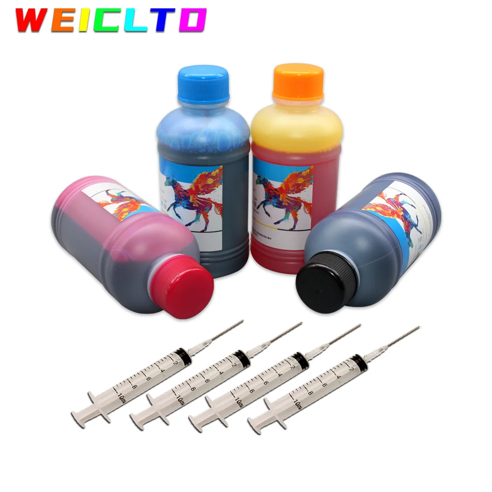 

4PC-250ML HP932 HP933 HP932XL HP933XL 932 933 Refill Dye Ink for HP Officejet 7610 7612 7110 7510 7512 6100 6600 6700