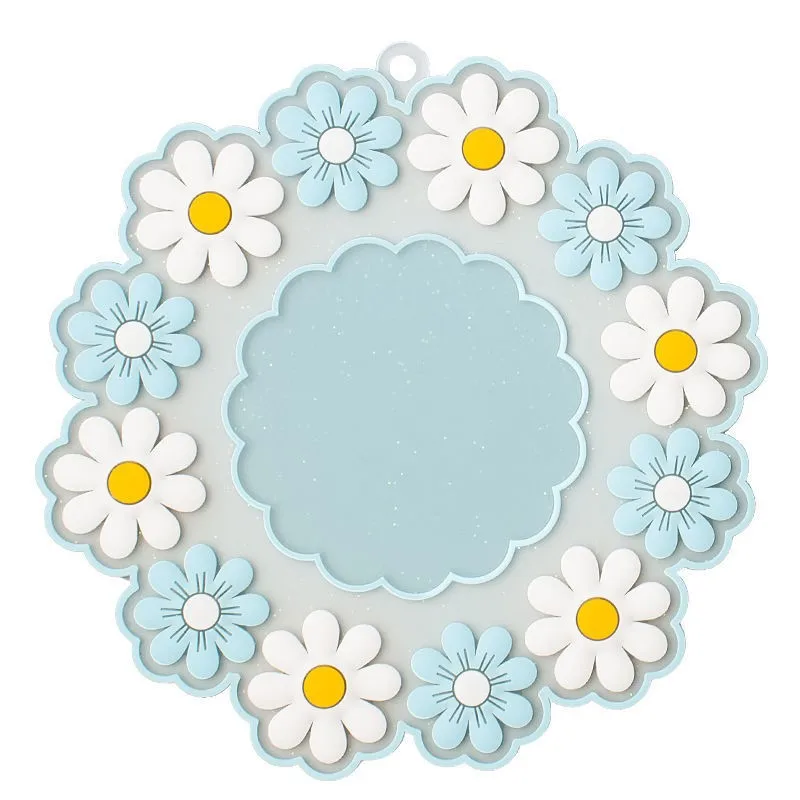 

Anti-Scald Silicone Cup Mat Flower Heat Insulation Pad High Temperature Resistance Pliable Multi-Dimension Household Coaster