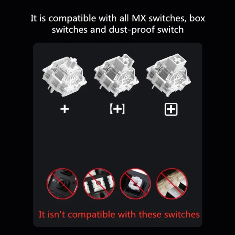 116 Keycap PBT Backlighting Keycaps Profil ASA Keycap Backlit Tembus Industri Industri untuk Keyboard Mekanis