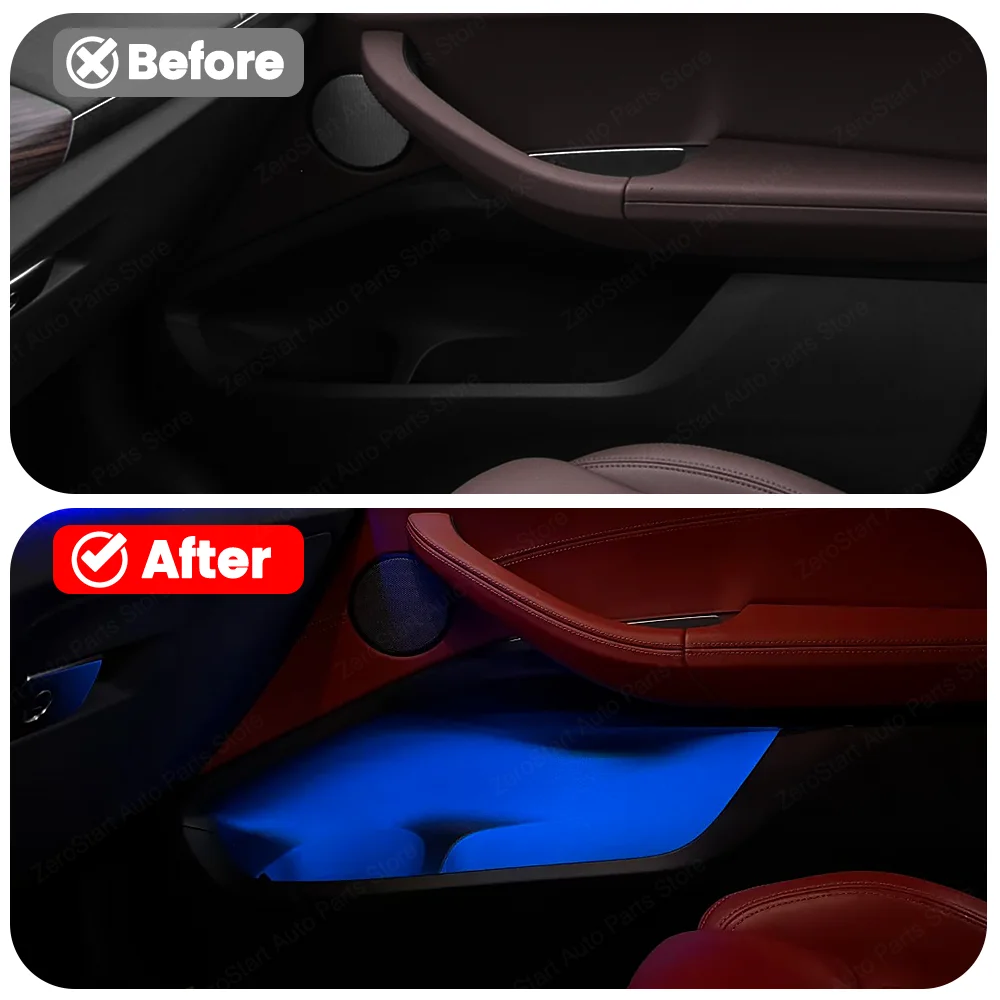 LED Door Storage Box Light for BMW G20 G22 G42 G01 G02 X3 X4 - Easy Install No Error Code No Carrying Weight Sensor Required