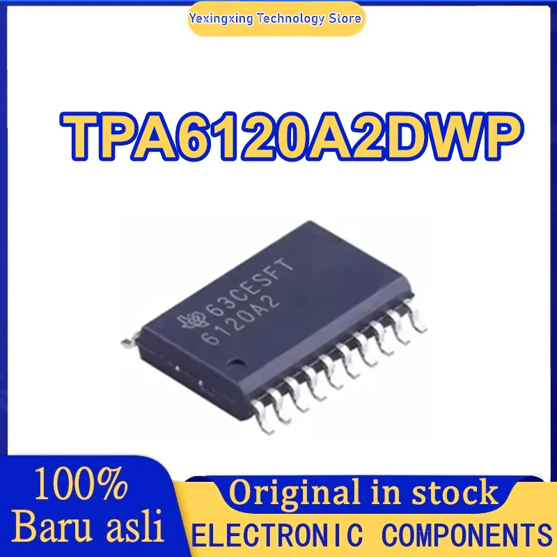5PCS TPA6120A2DWP TPA TPA6120 TPA6120A2 6120 6120A 6120A2 6120A2DWP IC SOP-20