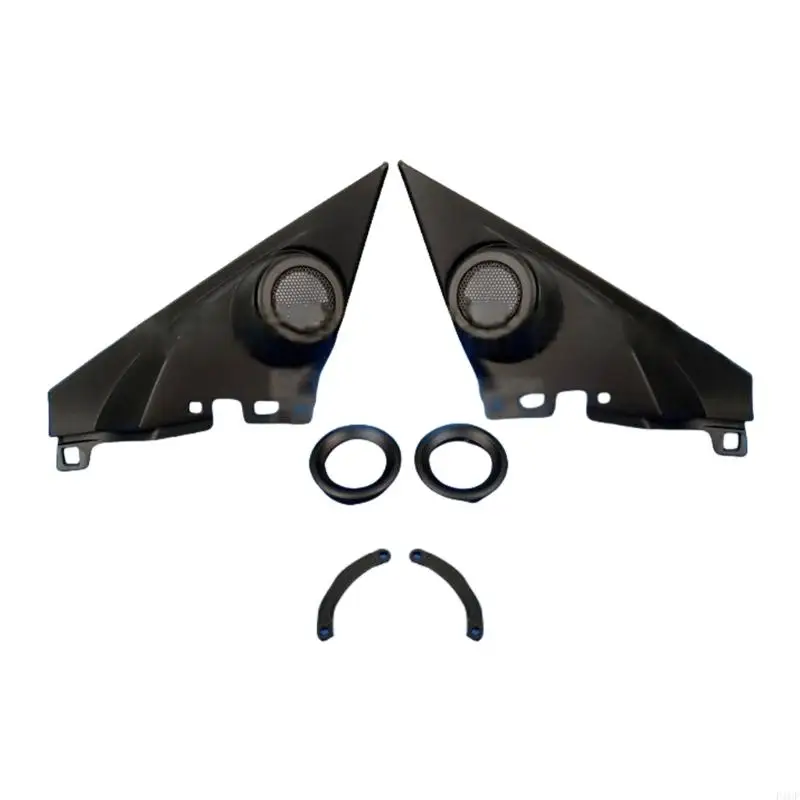 

2025 New Tweeter Speaker Cover ABS Speaker Trim Panel Easy to Use for Automotive 16-19