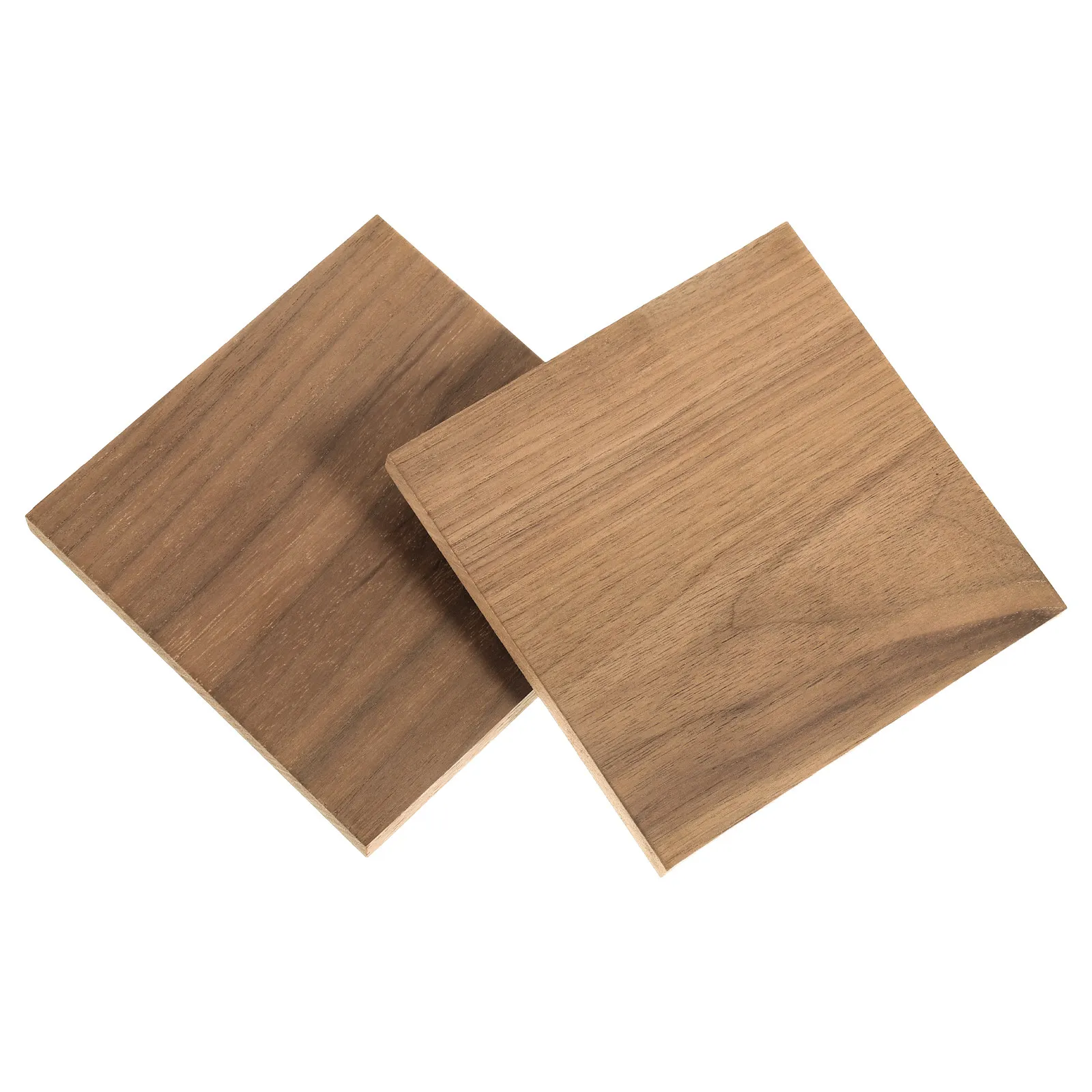 

2Pcs Black Walnut Thick Wood Planks Smooth Hardwood Carving Blocks for DIY Crafts Home Decoration Handicraft Woodworking