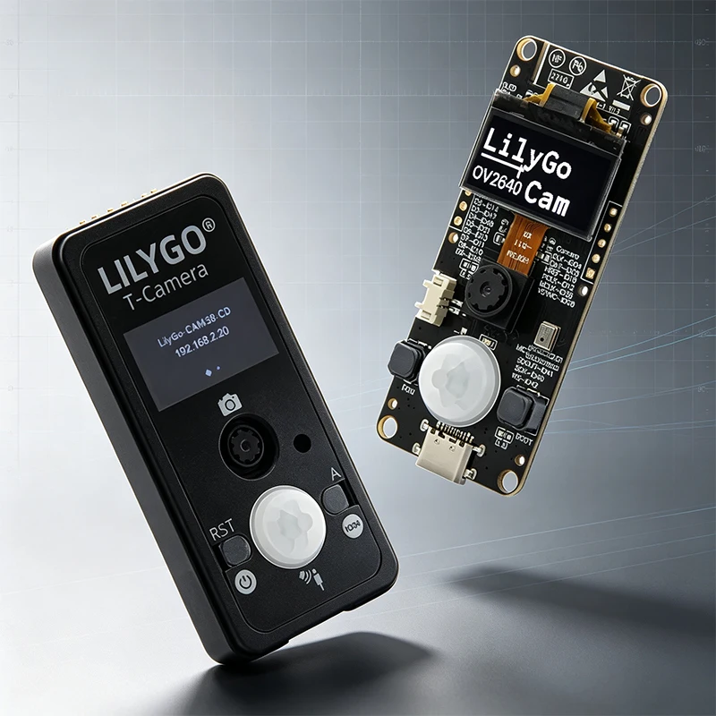 LILYGO® T-Camera-S3 ESP32-S3 Development Board WiFi Bluetooth Module with 0.96