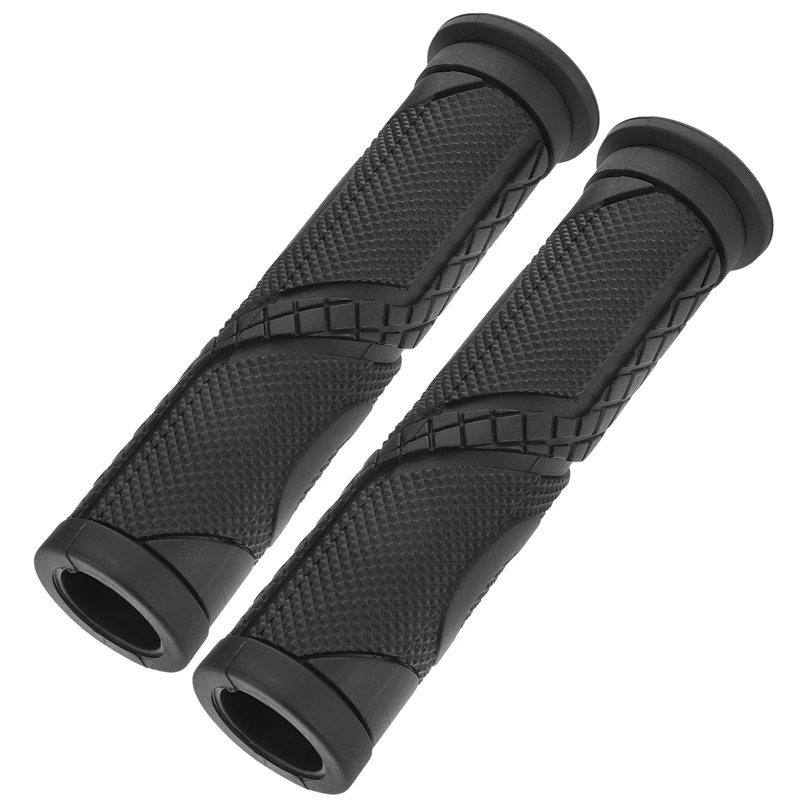 

s Bicycle H Grips Comfortable Rubber Bike Grips for Mountain Bikes Electric Scooters Non Slip Stable Wide Used Easy