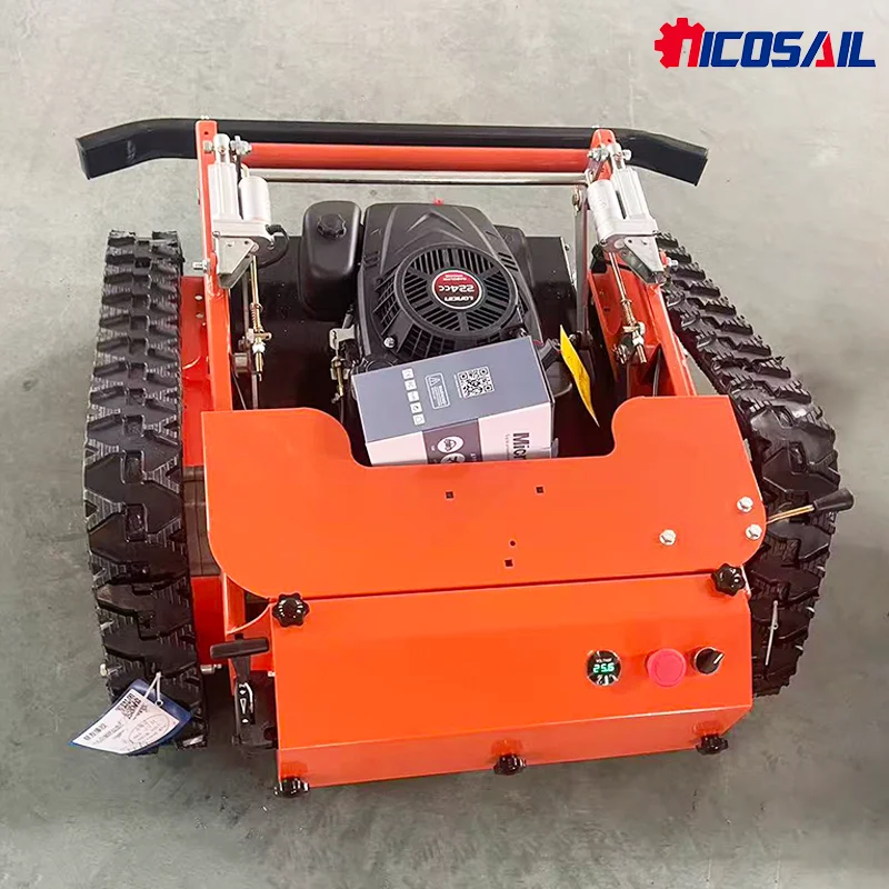 

Customized home remote control lawn mower, silent robot lawn mower, wireless grass shredder