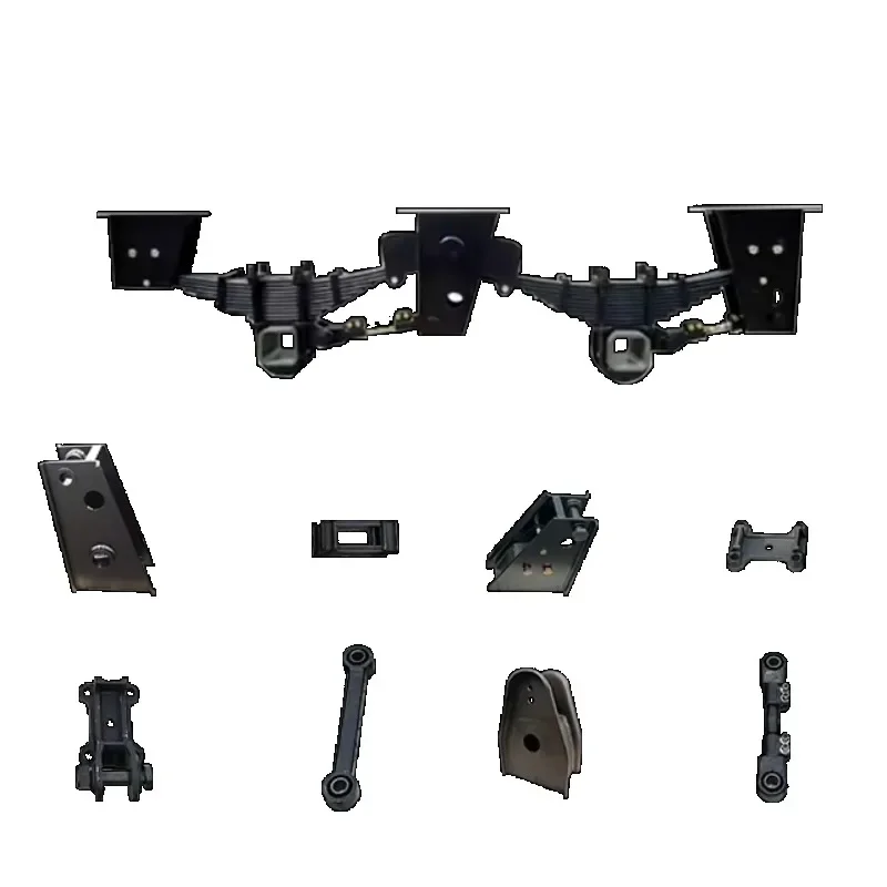 Heavy duty semi-trailer axle suspension manufacturing truck trailer suspension mechanical suspension