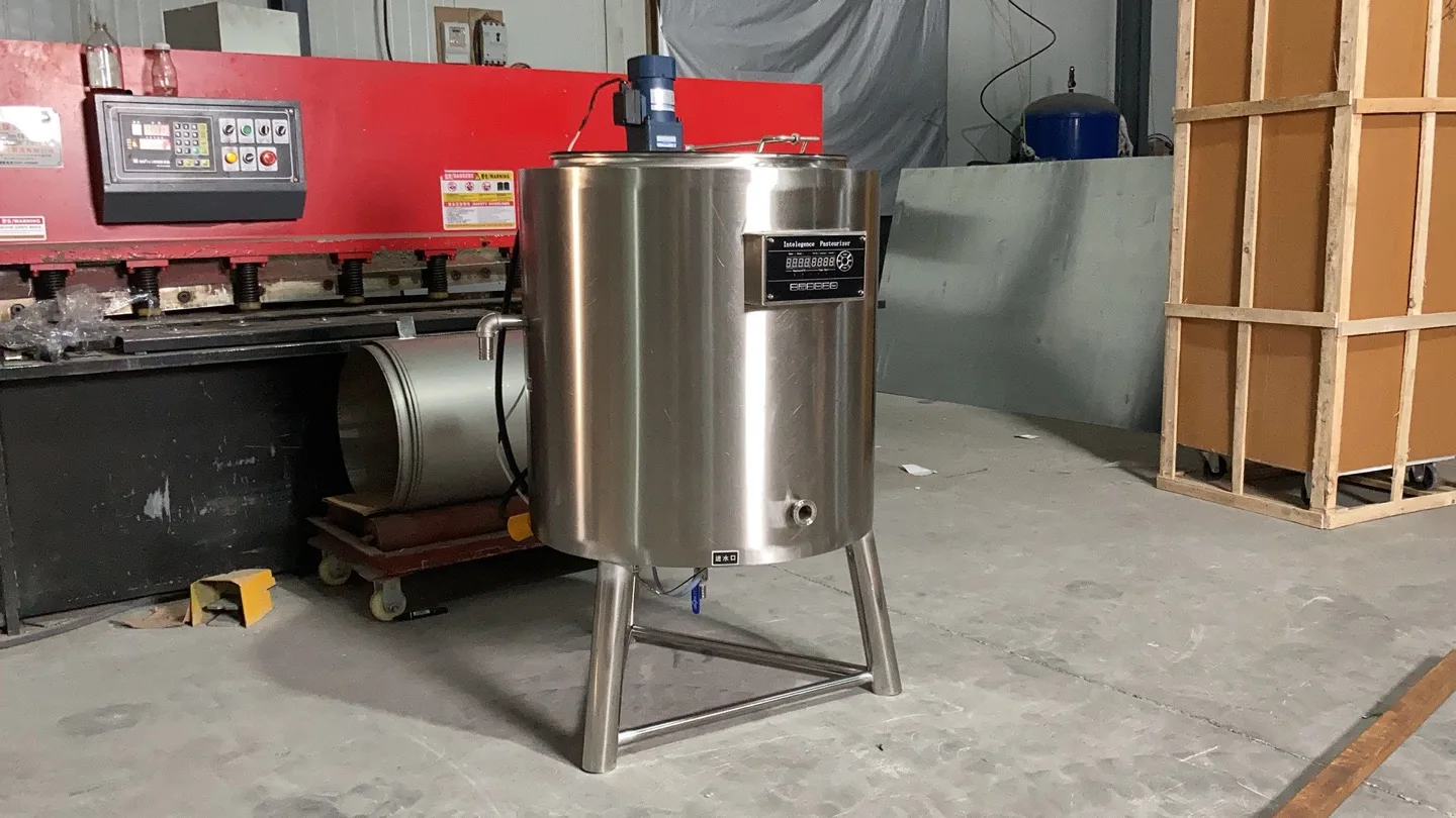 رائجة البيع آلة بسترة عصير الفاكهة مع خزان بسترة آلة التبريد #3