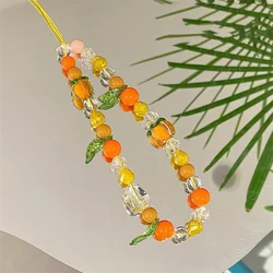 Mobile Phone Chain Phone Case Hanging Rope  Manual Diy Beaded Camera Chain Earphone Case Phone Anti Loss Rope