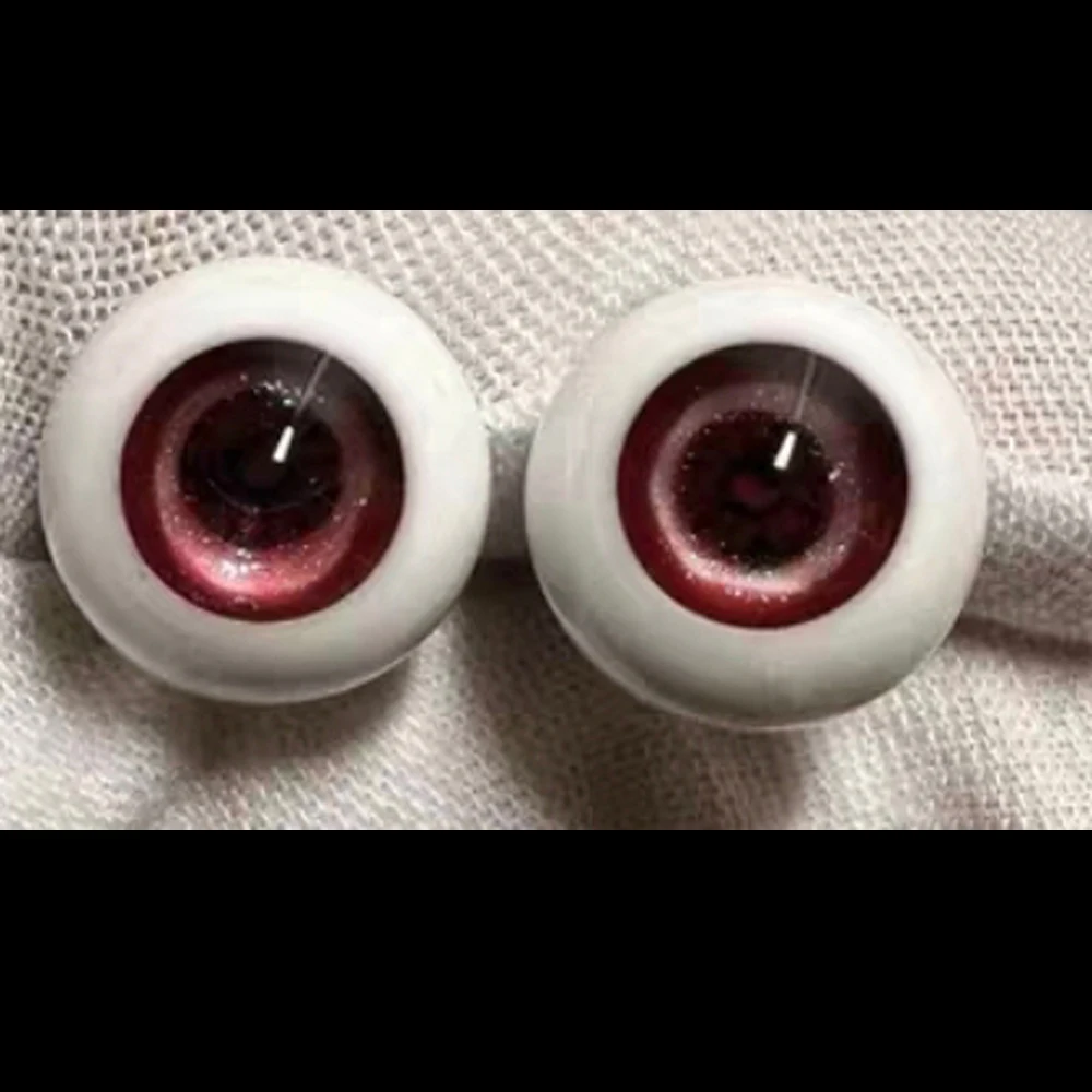 14mm/16mm Puppenaugen DIY Handgefertigte Augenbälle Puppenzubehör für 1/4 1/3 Puppe BJD Gipsaugen – Detail 12