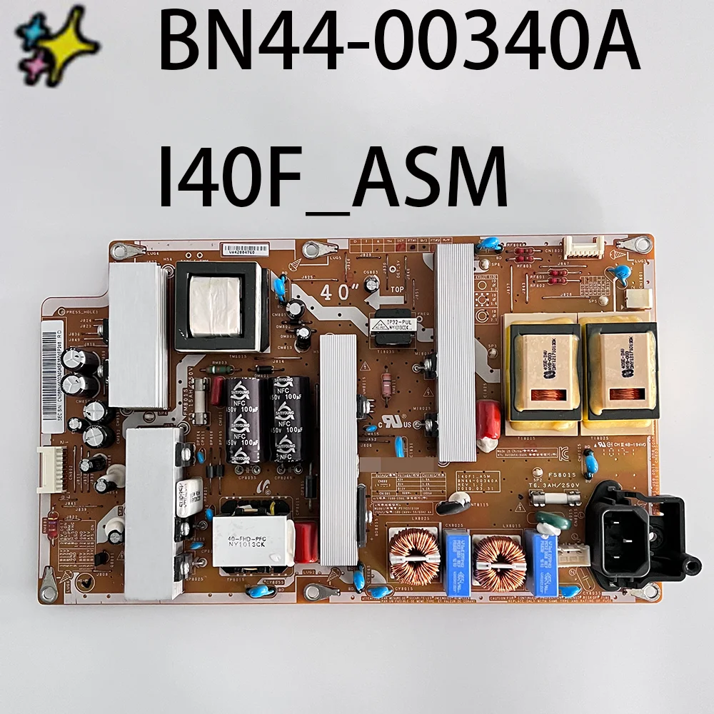 

BN44-00340A I40F_ASM Power Supply Board is for LN40C550J1F LN40C530F1H LN40C530F1F LA40C530F1R LA40C550J LE40C530F1W LE40C654M1K