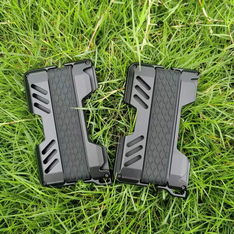 Aluminum Alloy RFID Blocking Card Holder Minimalist Credit Card Holder RFID Protection Slim Alloy Wallet Durable Gift for Men