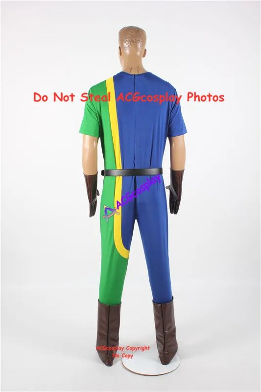 Ultimate Muscle cosplay Kid Muscle Cosplay Costume acgcosplay include boots covers