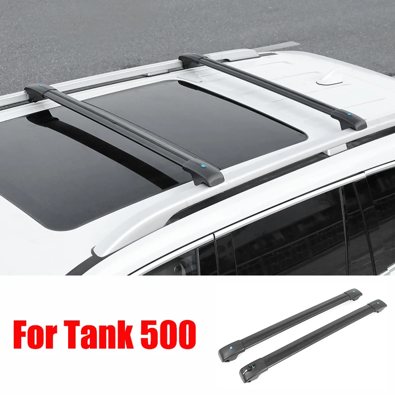 For Great Wall GWM  Tank 500 TANK 500 Roof Modification Luggage Rack Crossbar Rack Automotive Accessories