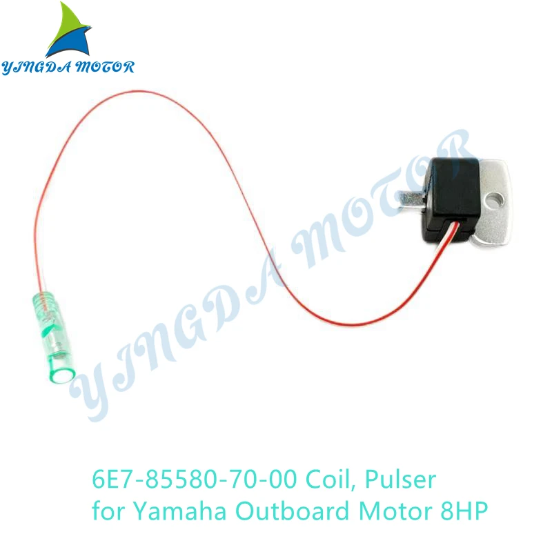 6E7-85580-70-00 Coil, Pulser, for Yamaha Outboard Motor 8HP 6G0-85580-70, Watercraft&Jet-ski  WR500/WJ500/SJ650 Boat Accessories