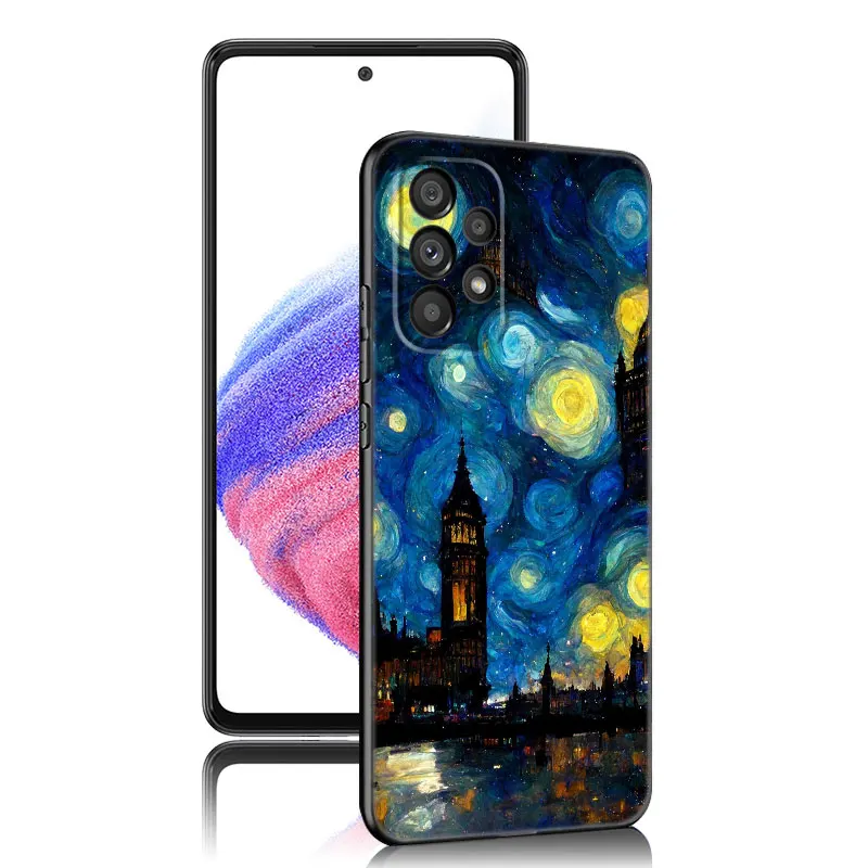 Van Gogh Klimt Kiss Case For Samsung A13 A22 A24 A32 4G A14 A23 A25 A34 A52S A53 A54 A73 5G A11 A12 A31 A33 A50 A51 A70 A71 A72