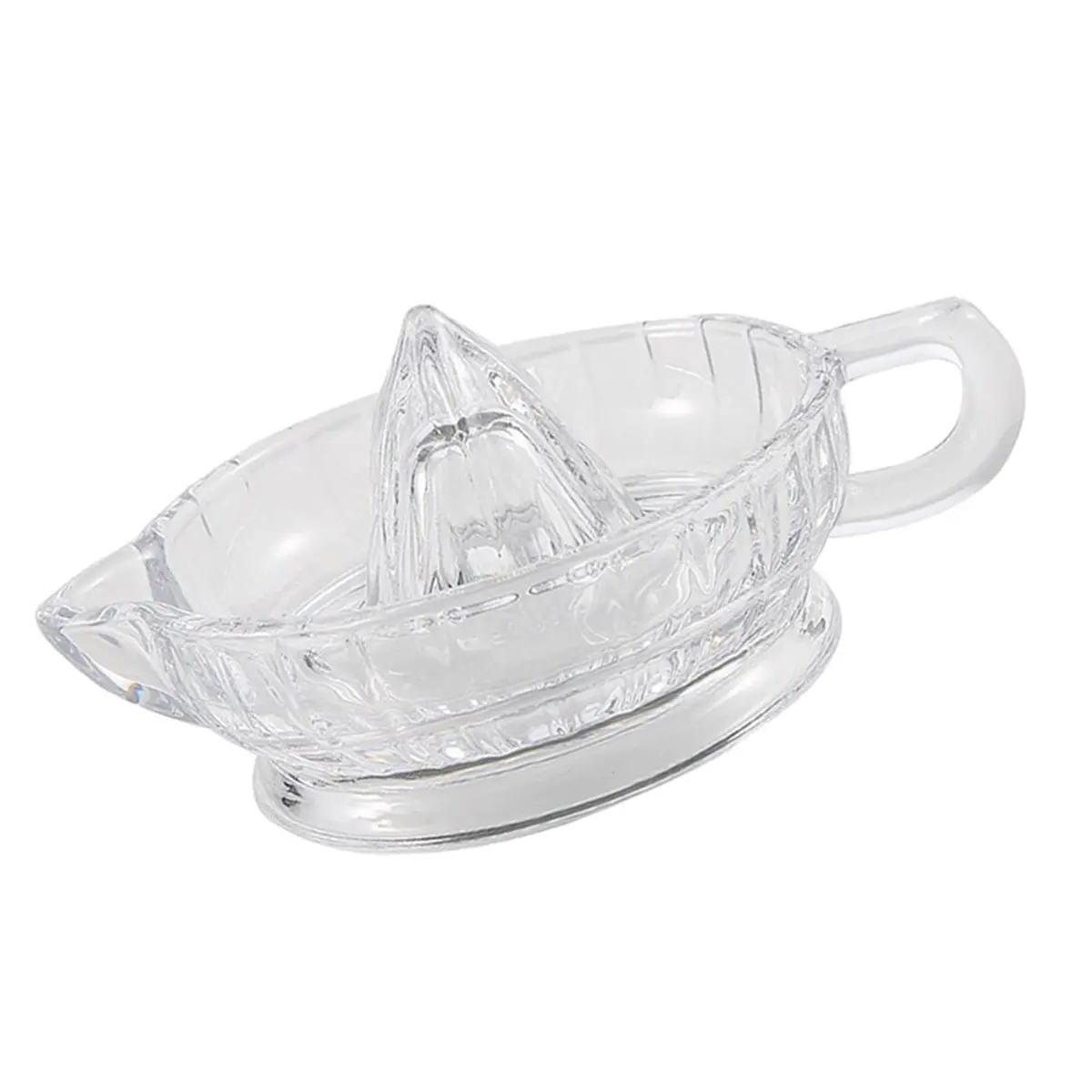 Exprimidor de zumo de fruta de vidrio multifuncional, exprimidor Manual de limón, exprimidor de zumo de naranja y pomelo, herramienta de cocina