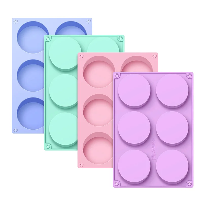 Silicone Oreo Cookie Chocolate moulds for Cookies Soap Pudding Jello Muffin Non-Stick Cylinder Non-Stick Baking molds BPA Free