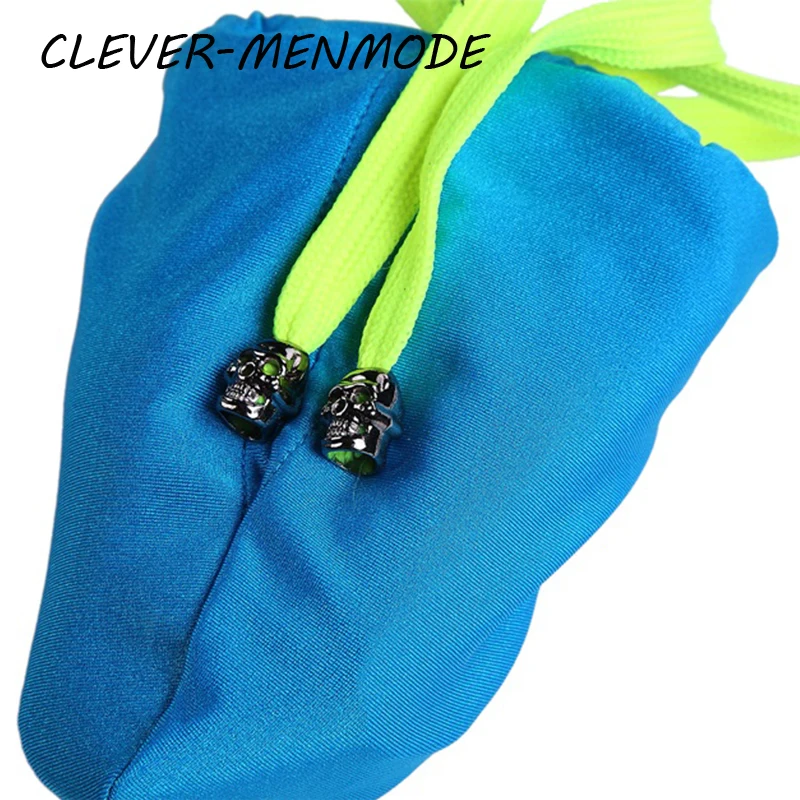 CLEVER - MENMODE Sexy Pouch Penis Thong Erotic Simple Gay Penis Sheath Panty Liner With G-string Bump Pouch Sex Underwear