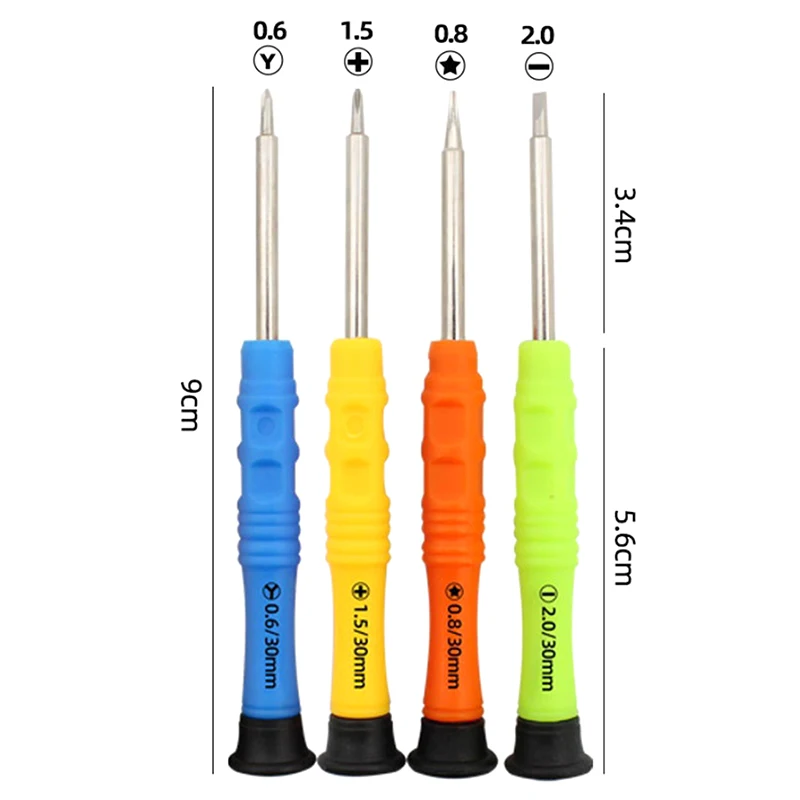 مجموعة مفكات براغي ومفك براغي مكونة من 22 قطعة لتفكيك الهاتف المحمول والكمبيوتر اللوحي