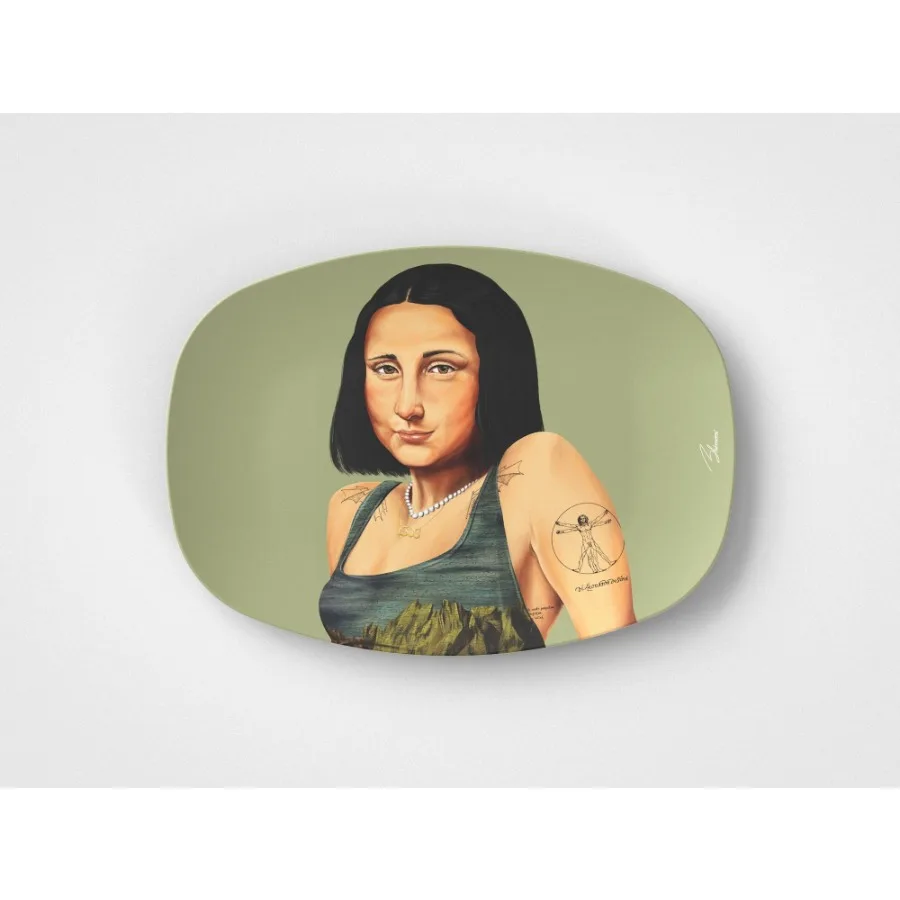

Mona 10x14 Serving Platter Artist Gift Idea