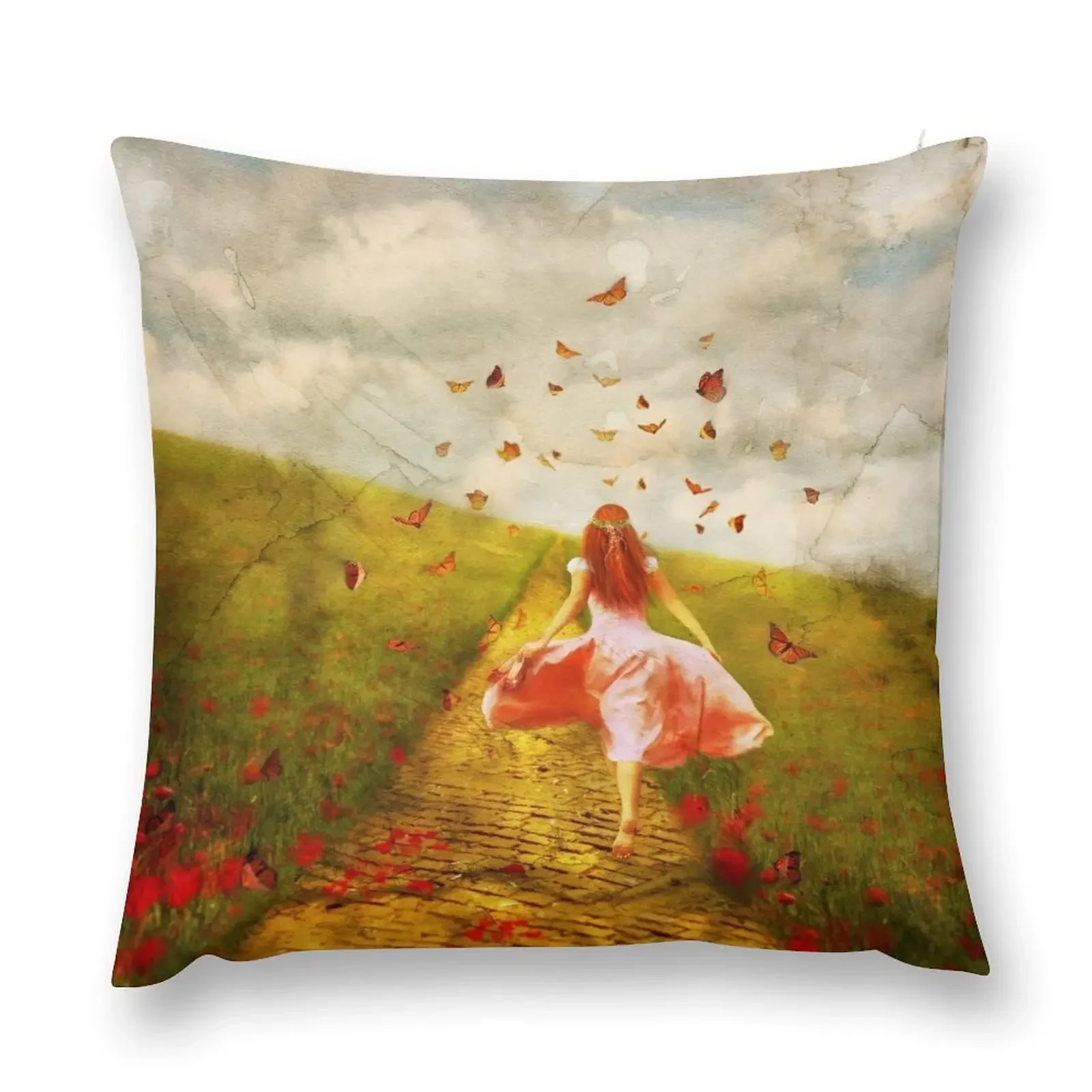 

Her Yellow Brick Road Throw Pillow Covers For Sofas Cushion Cover For Sofa Christmas Pillow Cases pillow