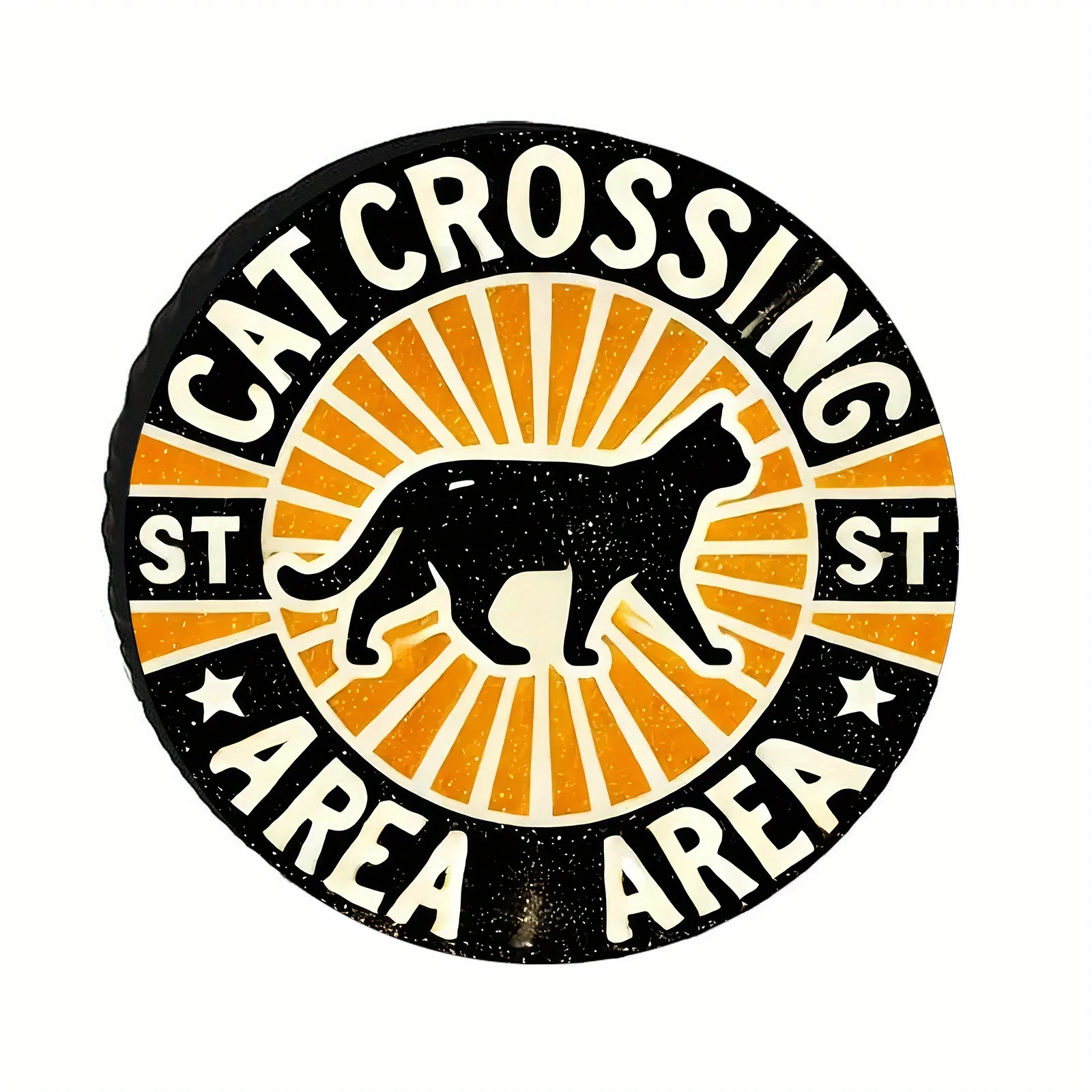 Cat-Themed Covers For Spare Tires Come In Various Sizes Of 28/30/32/34 Inches And Multiple Designs. They Are Durable, Essential