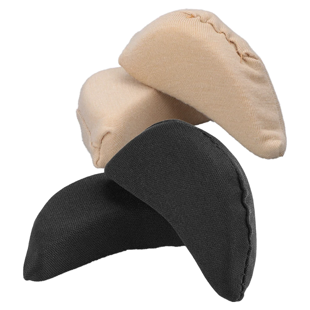 

2 Pairs Reusable Shoe Toe Fillers Inserts Half Pad Cushion Cap for Women Fabric Too Big Shoes Fits Sneakers Pumps Flat Comfort