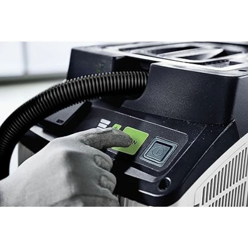 

Мощный пылесос с HEPA-фильтром и автоматической системой очистки для мастерских