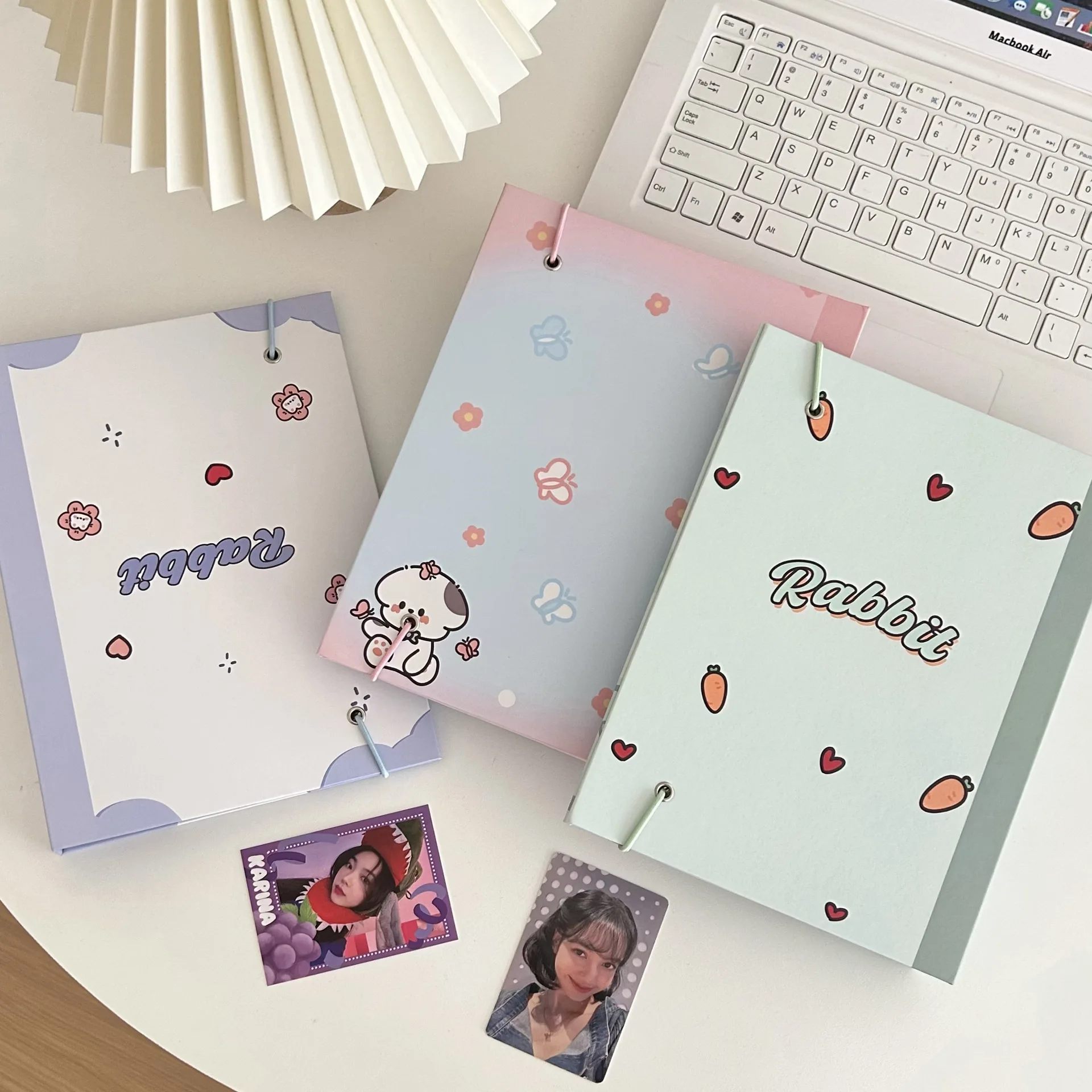 Little Witch Kaka, Dyed Puppy Cartoon A5 Loose Leaf Album, Star Chasing Hard Shell Card Book, Storage Book