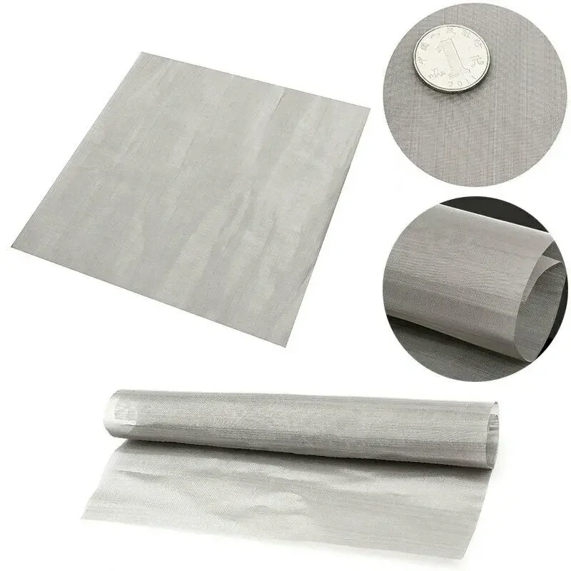 1 Pcs 4/8/20/30/60/100/120/200/300/400/500 Mesh Optional Stainlessy Steel Micron Filter Sub-Plate Screening Food Filter