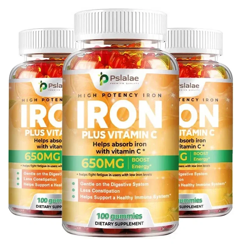 

Железные жевательные конфеты 650 мг — способствует производства клеток красной крови, снимает усталость, нежно впитывает железо и улучшает энергию.