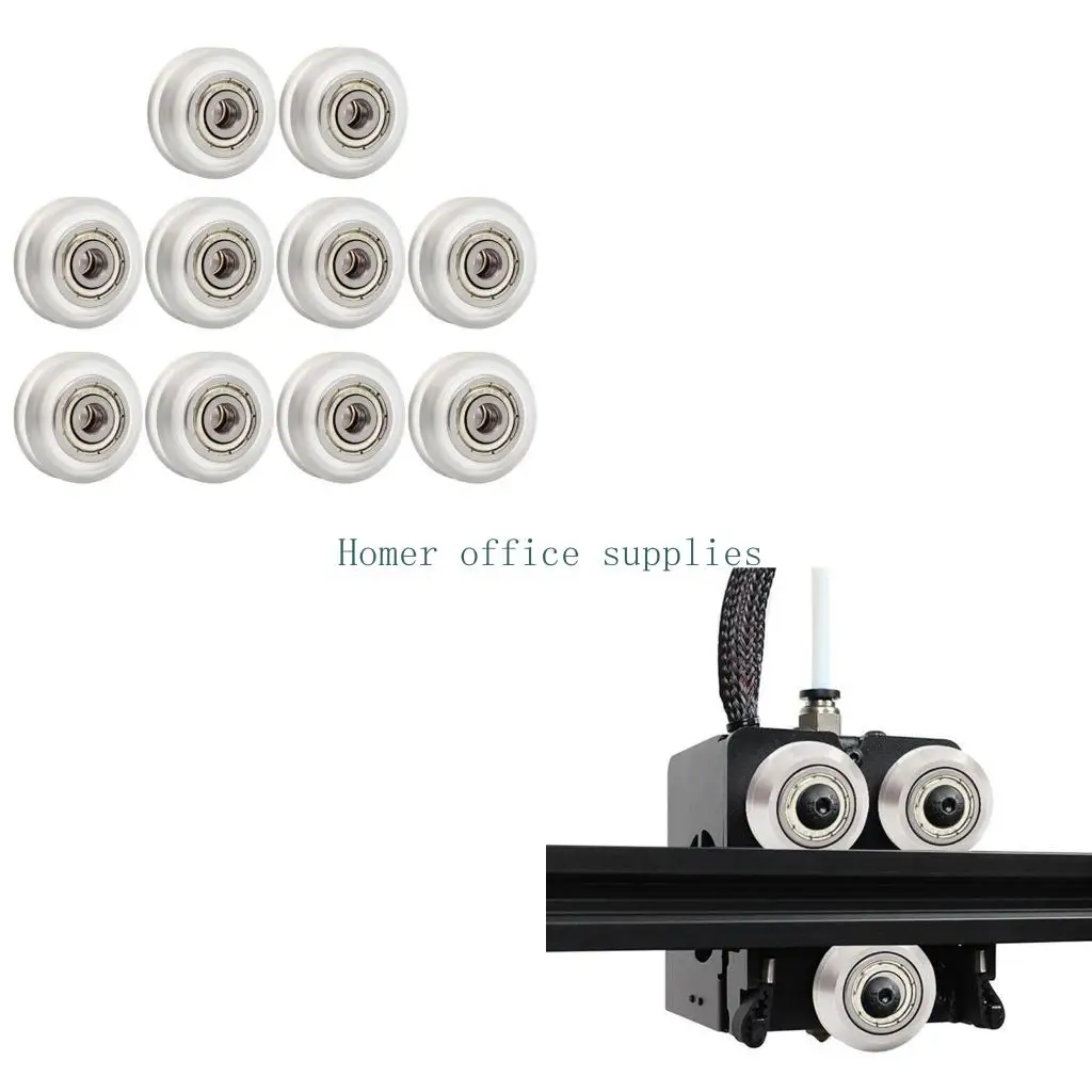 

K43B Wear-resistance & High Pully Bearing Bearings Pom V / 10pcs