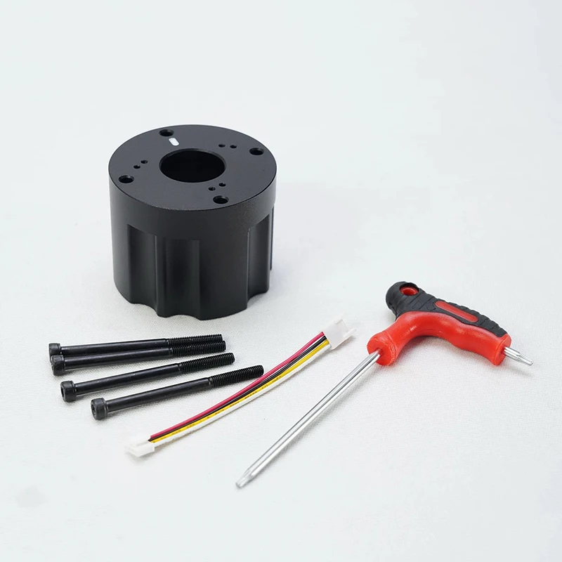 Simulation Game Accessory Extension 58mm Base Side Aluminum Alloy Material CNC Machining Extension Shaft