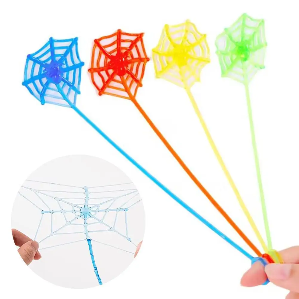 

30 шт., липкая паутина, вечерние подарки на Хэллоуин, детские подарки, фестиваль розыгрышей, подарки для детей, подарочные пакеты