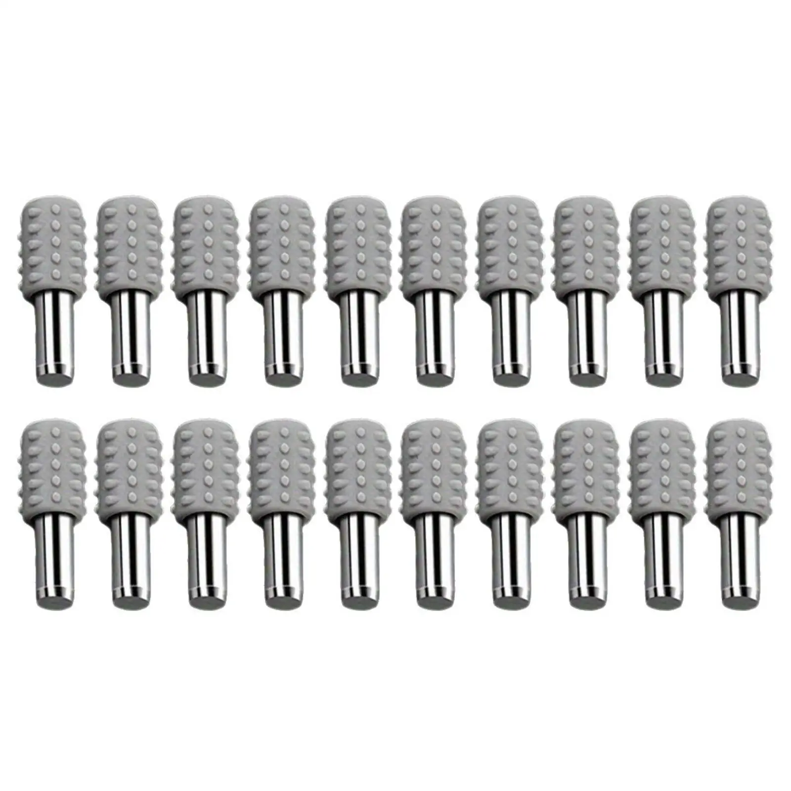 100 Pieces Shelf Pins, Versatile Nonslip Thick Cabinet Shelf Bracket Support Pegs, Rubber Sleeve for Showcase, Bookcase