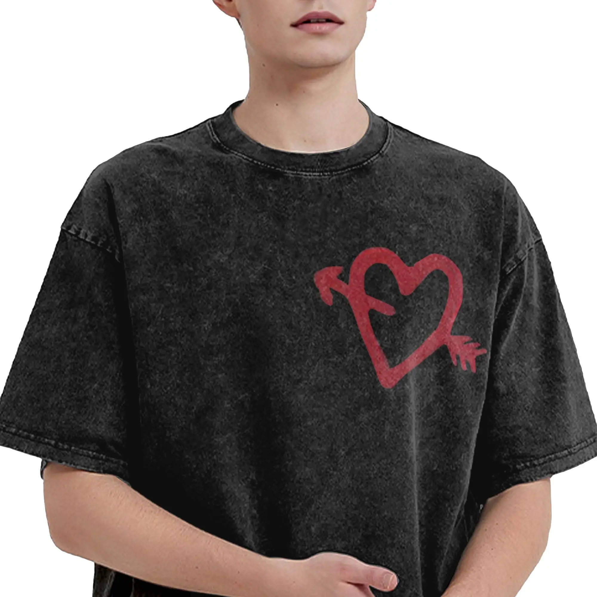 Dani Fernandez spanish  Merch Washed T Shirt Men Women Streetwear Hip Hop T-Shirt Printed  Tee Shirt Short Sleeve