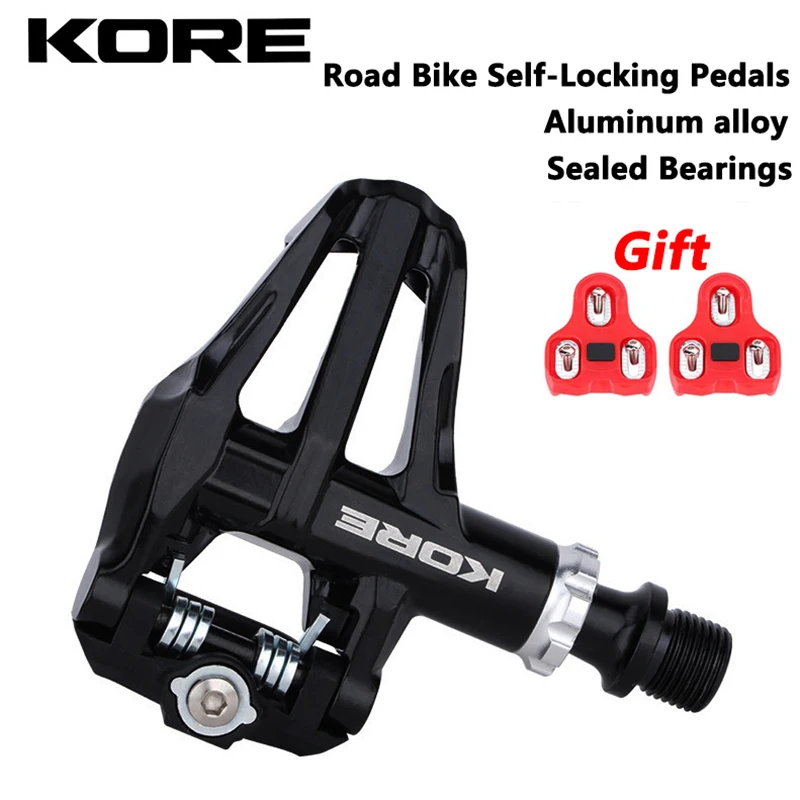 

KORE R540 Road Bicycle Lock Pedal KOE self-locking system Bike Pedal with Lock Plate Non-slip Aluminum Alloy Sealed Bearing Part