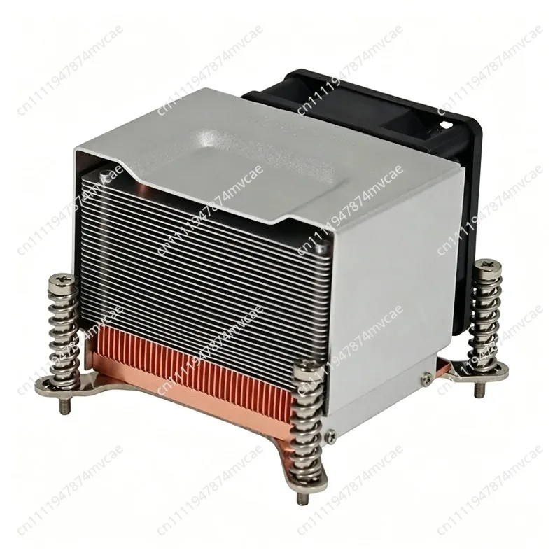 1700 pin pure copper 2U industrial control violent server heat sink Q5